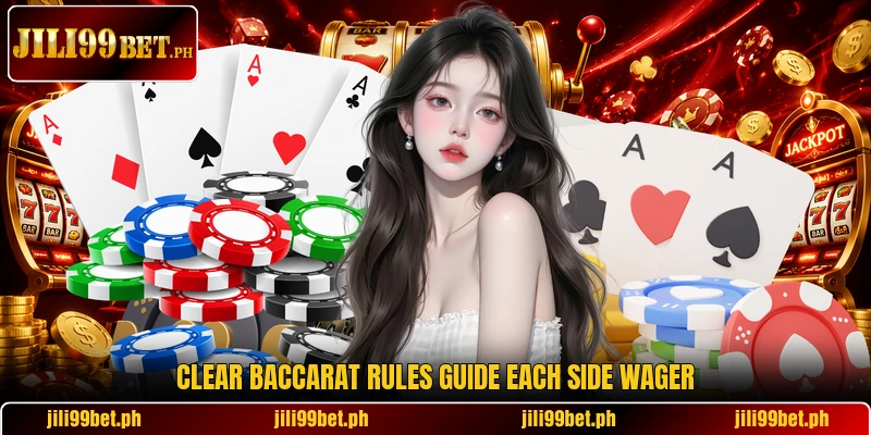 Clear baccarat rules guide each side wager Clear baccarat rules guide each side wager