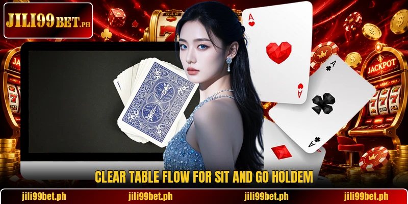 Clear table flow for sit and go holdem Clear table flow for sit and go holdem
