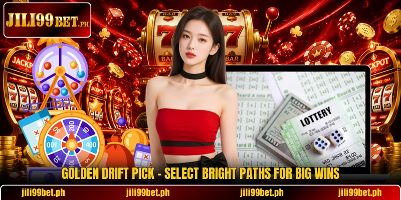 Golden Drift Pick - Select Bright Paths For Big Wins