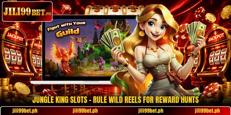 Jungle King Slots - Rule Wild Reels For Reward Hunts
