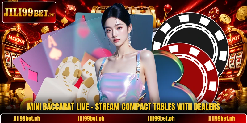 Mini Baccarat Live - Stream Compact Tables With Dealers