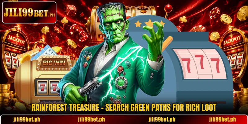 Rainforest Treasure - Search Green Paths For Rich Loot