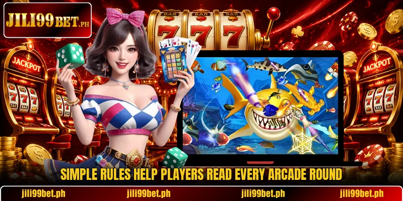 Simple rules help players read every arcade round Simple rules help players read every arcade round