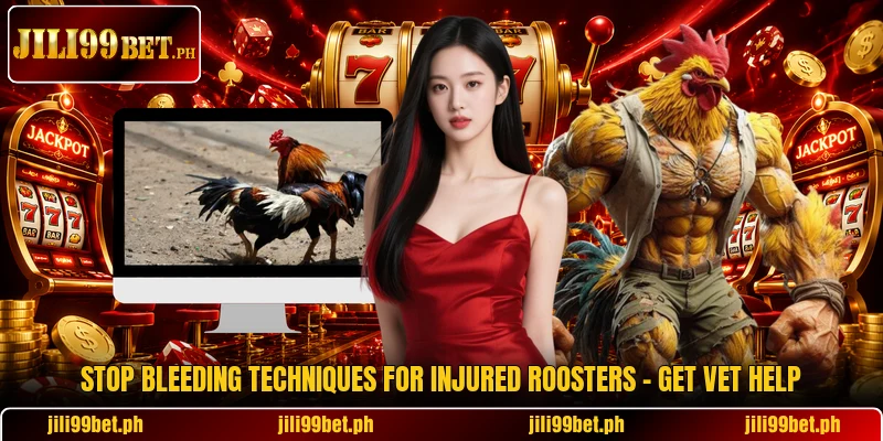 Stop Bleeding Techniques For Injured Roosters - Get Vet Help