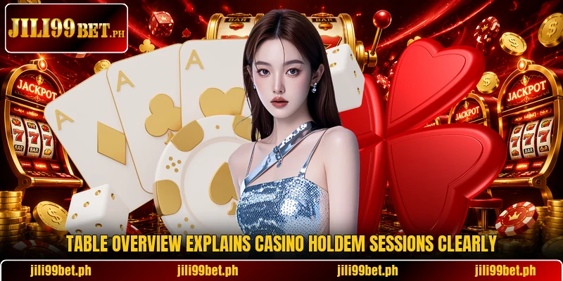 Table overview explains casino holdem sessions clearly Table overview explains casino holdem sessions clearly