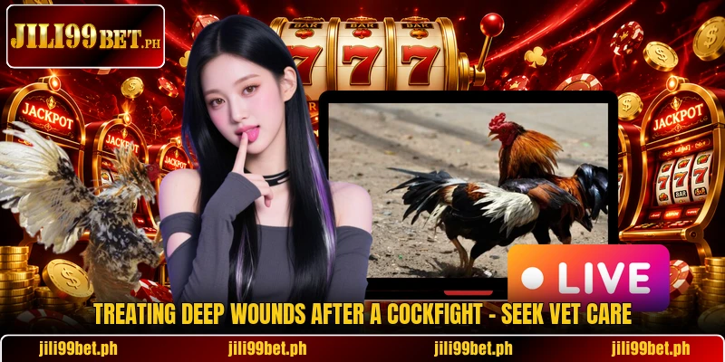 Treating Deep Wounds After A Cockfight - Seek Vet Care